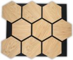 Riflaj Decorativ Mdf Hexagon