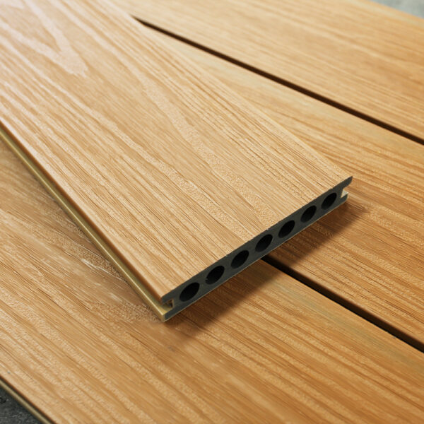 Pardoseala Decking Co-Extrudat WPC Teak