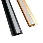 Profil Aluminiu, tip LED, pentru imbinarea panourilor cristal carbon, L 295 cm