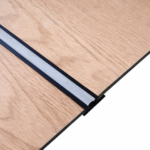 Profil Aluminiu, tip LED, pentru imbinarea panourilor cristal carbon, L 295 cm - imagine 2