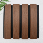 Riflaj Decorativ Exterior Wpc Co-extrudat  Nuc İnchis Negru 219x26x2900mm - imagine 3