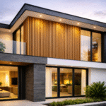 Riflaj Decorativ Exterior Wpc Co-extrudat Teak Negru 219x26x2900mm - imagine 2