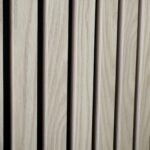 Riflaj Decorativ Tip Panou Acustic XXL 600x2800x21 mm Stejar Alb - imagine 2