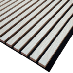 Riflaj Decorativ Tip Panou Acustic XXL 600x2800x21 mm Stejar Alb
