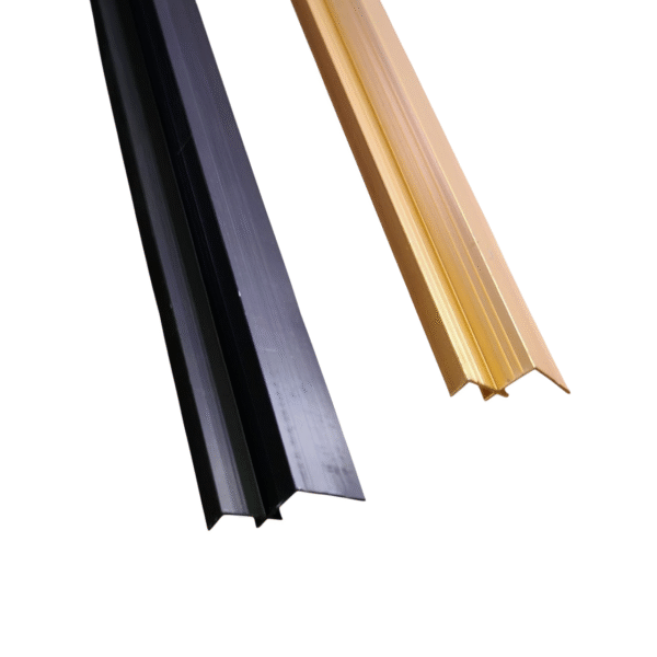 Profil Aluminiu, colt interior, pentru imbinarea panourilor cristal carbon