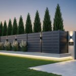 Gard din Aluminiu Model Royal Antracit - imagine 2