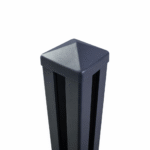 Capac Aluminiu, pentru Stalp Multifunctional, 70x70mm, Antracit - imagine 2