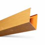 Tavan Suspendat Metalic tip Lamele Baffle Sistem H90x50mm 0.7mm - imagine 2