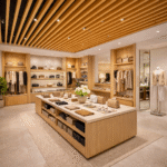 Tavan Suspendat Metalic tip Lamele Baffle Sistem H90x50mm 0.7mm - imagine 4