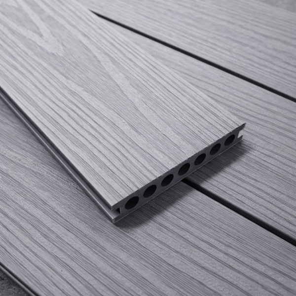 Pardoseala Decking Co-Extrudat WPC Gri