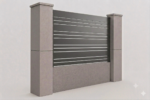 Set Gard din Aluminiu Model Nova