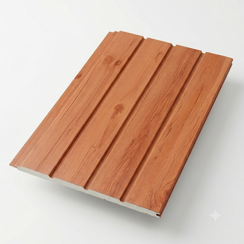 Mostra Lambriu MOSTRA - Panou Sandwich Lambriu Exterior cu Aspect Lemn - imagine 1