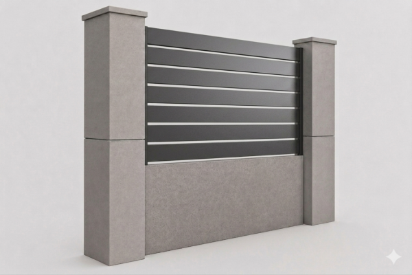 Set Gard din Aluminiu Model Armoni